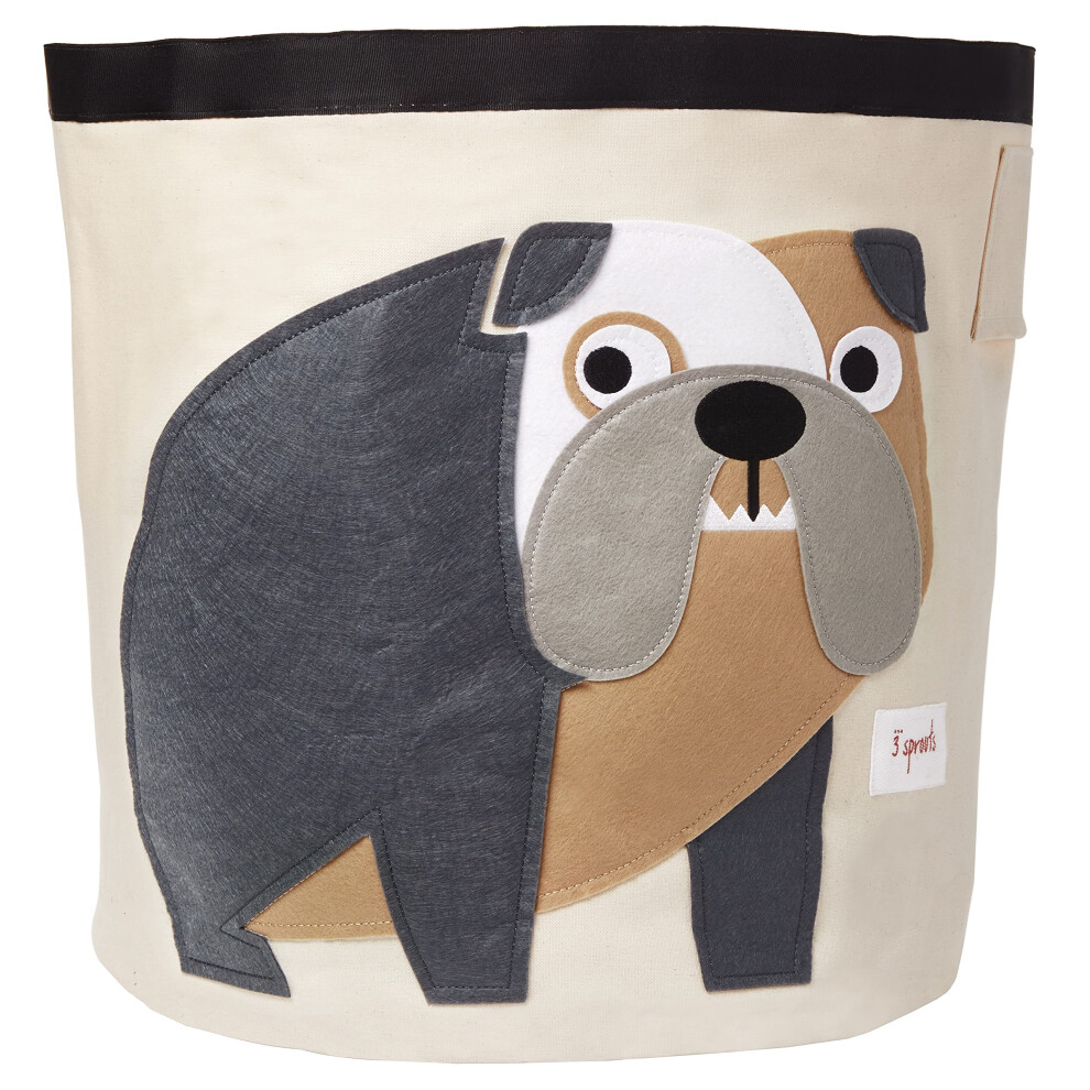 3 Sprouts - Sac à jouets Bulldog - ELEMENTS FOR KIDS