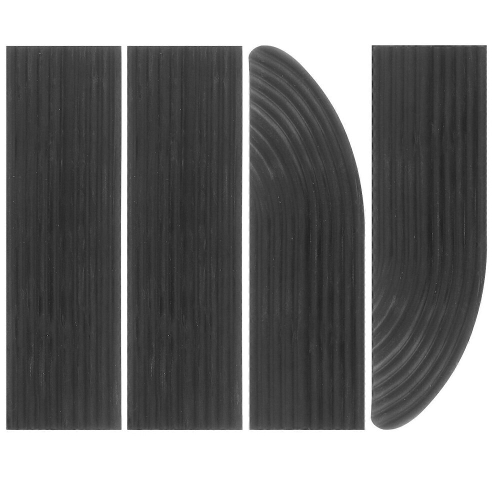 Kricely (Black, One Size) 1 Set Of Practical Sweeping Robot Entry Transitioning Ramp Home Ramp House Doorway Ramp