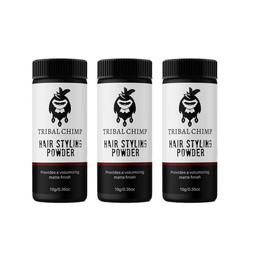 Tribal Chimp  Haarstyling-Puder  3-teiliges Set