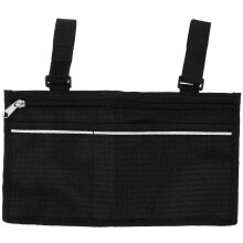 (As show, One size) Multi-function Wheelchair Bag Rollator Hanging Pouch Sundries Bag for Wheelchair