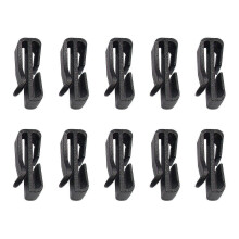 (As show, One size) 10pcs Ski Mask Seat Helmet Ski Chuck Helmet Clip Mask Hook Cover On Helmet