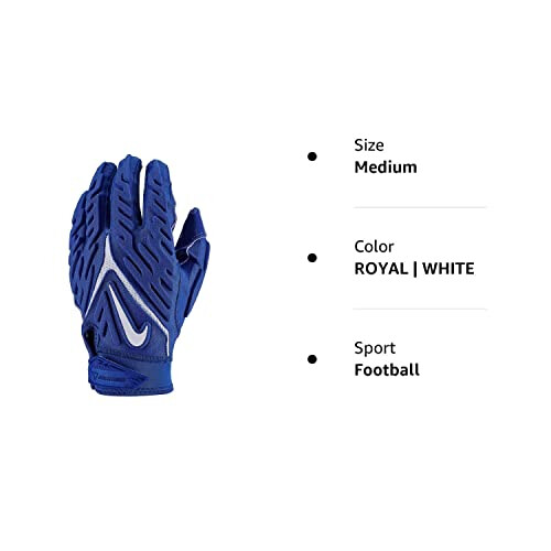 Nike Nike Superbad 6.0 Voetbalhandschoenen Royal | Wit Medium 2