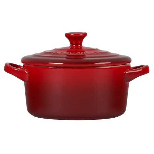 Le Creuset Mini Cocotte redonda de gres Le Creuset, 14 oz. Cereza 1