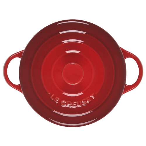 Le Creuset Mini Cocotte redonda de gres Le Creuset, 14 oz. Cereza 2
