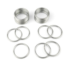 Hamineler 20 PC-uri netezite sudate 304 din o?el inoxidabil inele rotunde din o?el inoxidabil pentru o?el inoxidabil pentru a leasuri accesorii p