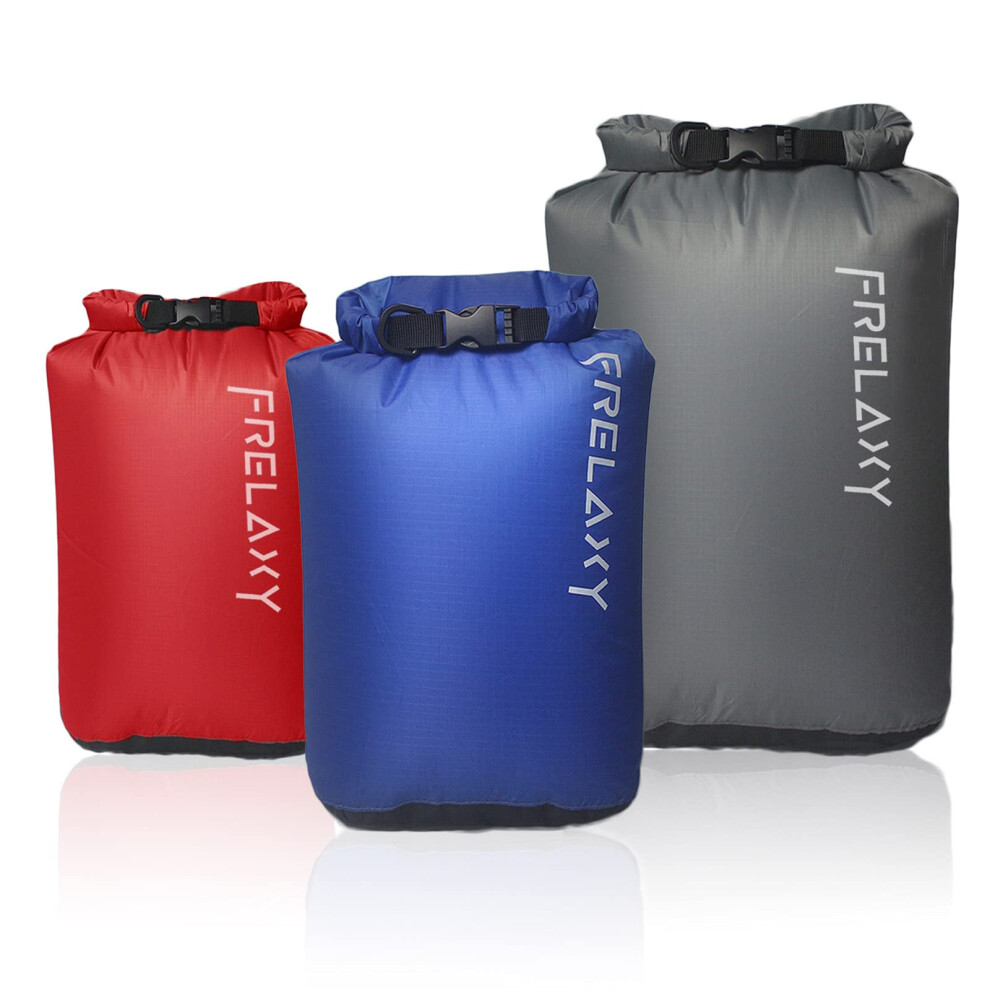 Frelaxy Dry Bag 3-Pack/5-Pack Ultralichte Dry Sack Outdoor Tassen Houd