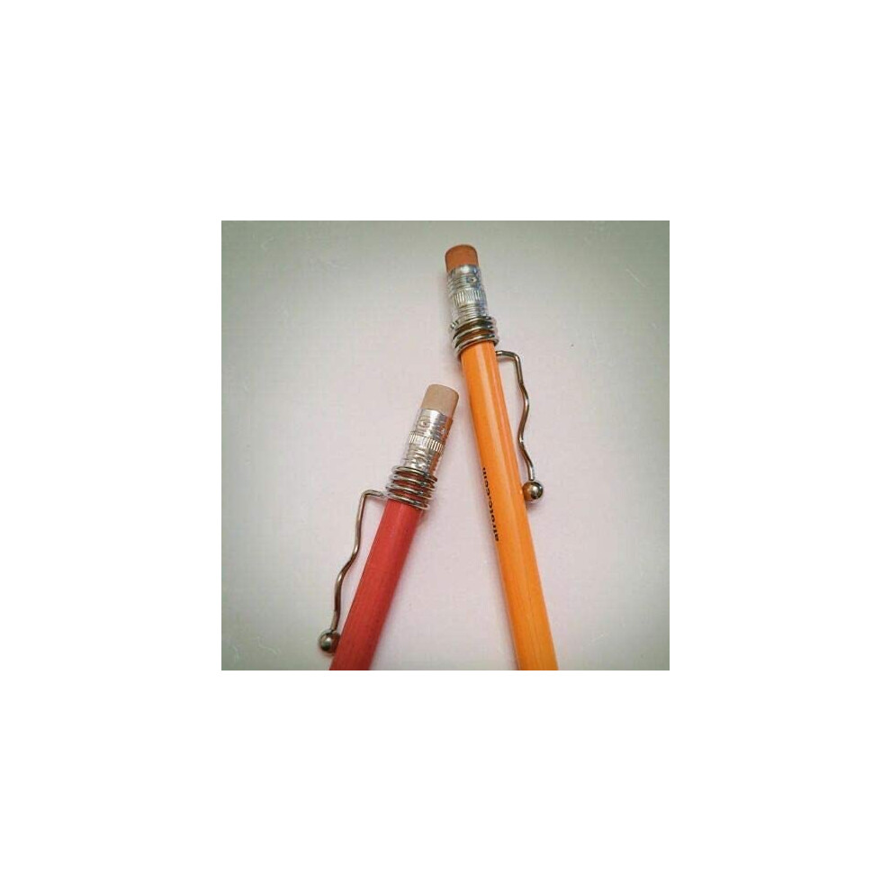 Nobo Confezione Da 5 Clip Per Matita Tascabili Originali E Senza Difetti, Nuove-image