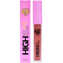 Kimchi Chic High Key Gloss Hoogglanzende lipgloss helpt uw ??uiterlijk en gezicht te verlichten Niet-plakkerig Gedempt roze met donkere perzikachtige