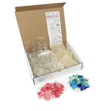 Primal Elements Beach Glass Soap Making Kit Blue