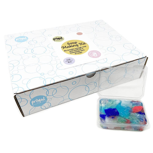 Primal Elements Beach Glass Soap Making Kit Blue 2