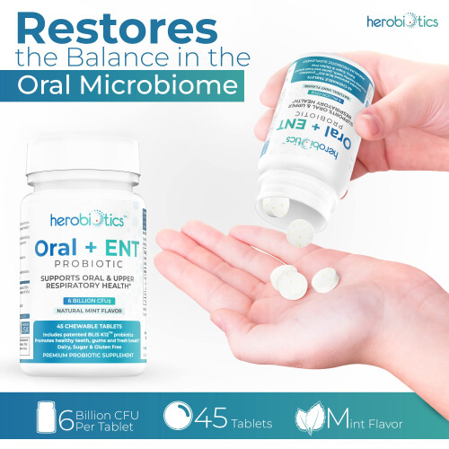 Oral Probiotics for Better Breath  Gingivitis  Strep Throat  Tonsil St 1