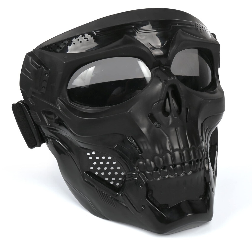 Outamateur Motorcycle Skull Goggle Mask Riding Goggles Safety Road Rid 190149335740