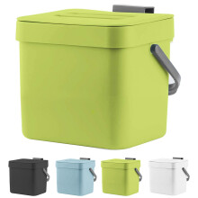 LALASTAR 1,8 galloni cestino appeso contenitore per compost in plastica verde Ind