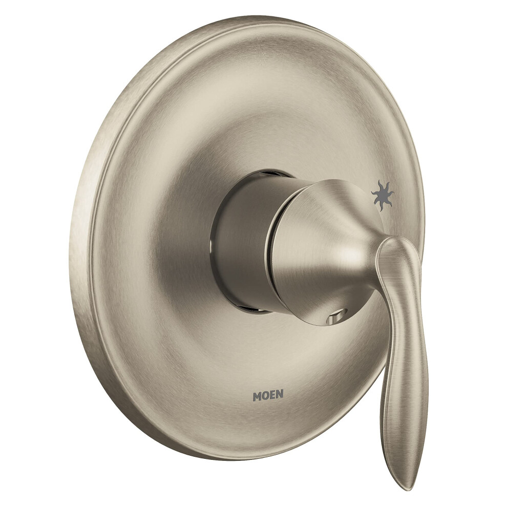 Photos - Other Bathroom Accessories Moen UT2131BN Eva Collection M-CORE 2-Series 1-Handle Shower Trim Kit Valve Required Brushed Nickel