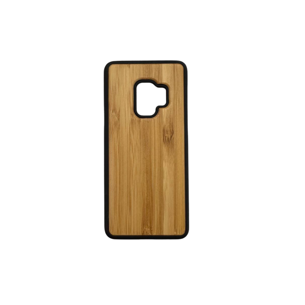 (Samsung Galaxy S9, Bamboo) Premium Wooden Phone Case For Samsung Devices Multicoloured 5061023872345