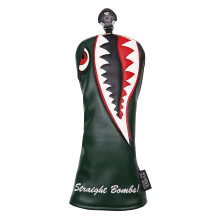 New Flying Tiger Warshark Headcover pentru Golf Club disponibil pentru ?ofer/Fairway/Hybird (coperta de pe canal)