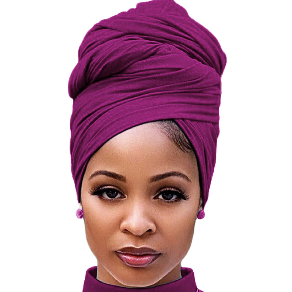 Bandeau Harewom pour femmes noires aux cheveux naturels longs et doux