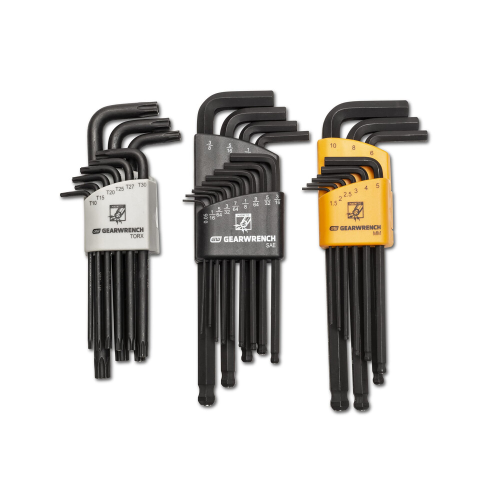 GEARWRENCH 9 Piece Torx Long Arm Hex Key Set - 83522
