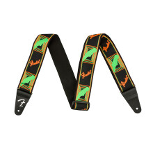 Fender Neon Monogrammed Gitarrengurt 2 Zoll Grn/Orange