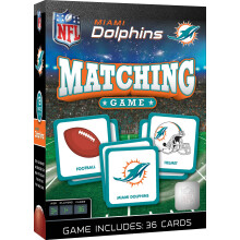 Detsk karetn hra Masterpieces  rodinn hra NFL Miami Dolphins Picture Matching