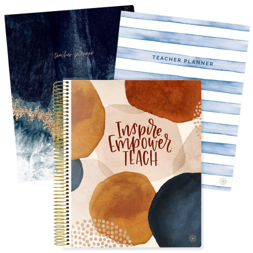 bloom daily planners Ακαδημαϊκό Ημερολόγιο Δασκάλου χωρίς Ημερομηνία - 7 Περιόδους