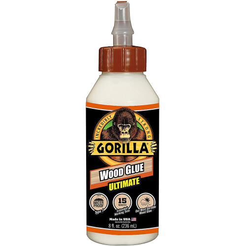 Gorilla Gorilla WG-U Holzleim Ultimate: 4 oz. Flasche (wei  ) 1