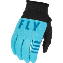 Fly Racing 2022 Youth Girls F-16 Handsker (Aquadark TealBlack Youth X-Small)