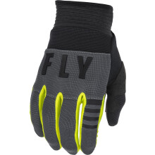 Fly Racing 2022 Erwachsene F-16 Handschuhe (Grau/Schwarz/Hi-Vis X-Small)