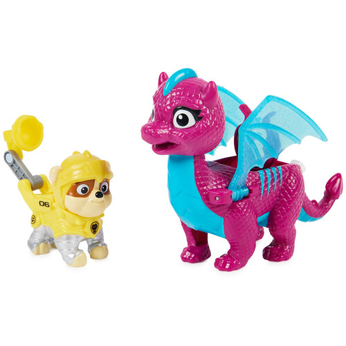Paw Patrol Paw Patrol, Ρουμπλ και Δράκος Μπλίζι Σετ Φιγούρες Δράσης, Παιχνίδια για 3 ετών και άνω