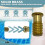 Poolzilla 25er-Pack Pool-Sicherheitsabdeckung, Gewinde-Messingeinsatz, Schraubbolzen fr Anker 3