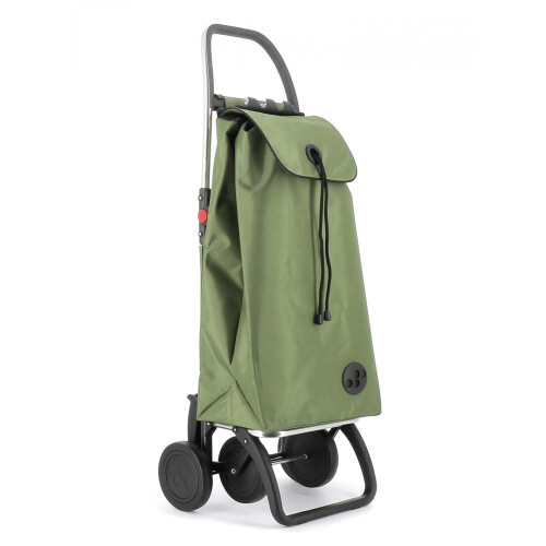 Chariot de courses pliable     4 roues Rolser I-Max MF - Kaki