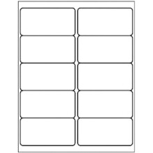 Etiquetas de env   o LabelMore 2 x 4 para impresi   n l   ser o por inyecci   n de tinta 5000 La
