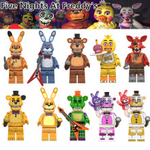 10PCS Fit Lego Five Nights At Freddy's Minifigures Children's collection Toys