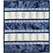 Shannon STOFFEN Minky Crazy 8 True Blue Knuffelset Quiltset Shannon F