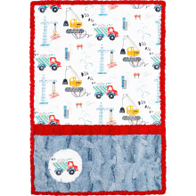 Shannon Fabrics Knuffelset Slaapliedje Demoday Notion Blauw 28 Inch