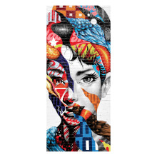 Genuine Fred Audrey of Mulberry 1000-delars pussel av Tristan Eaton 14  32 tum (35,6  81,3 cm) (olika motiv)