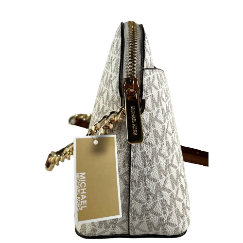 Michael Kors Michael Kors Jet Set Medium Crossbody Leren Handtas (Vanille) 1