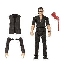 Mattel Jurassic World Toys Jurassic Park Hammond Collection Figura de acci  n del Dr. Ian Malcolm con brazos intercambiables y accesorio Regalo y