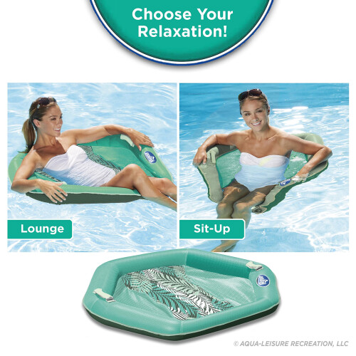Aqua Supreme Hex Καρέκλα Float - Πολλαπλής Θέσης, Βαρέως Τύπου - Τεάλ Φερν 2