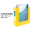 Staples Staples Πρότυπος Δεσμίδας 1 3-Ring View Binder, Κίτρινος 3