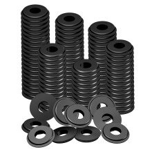 KOOTANS 100 st glad handttningar lastbil glad hand ttning runda elastiska grommets gummi gladhand ttning bricka fr semi trailer lastbil eller