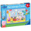 Ravensburger Puzzles 2 x 12 pièces : Les aventures de Peppa Pig 2