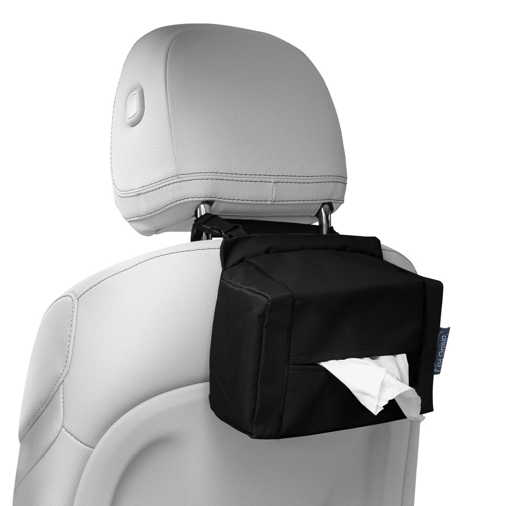 Fh Group Fh1133 E-Z Travela Napkin Tissue Dispenser Holder Fits Most Cars, Suvs, Trucks, And Vans Black 842319194250