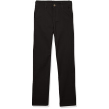 IZOD Boys School Uniform Twill Khaki Pants Flat Front comfortable Wa