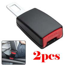 (Belt Extender Buckle A, 2 Pcs) Car Safety Seat Belt Extension Auto Seat Belt Buckle Clip Universal Seatbelt Extender Car Van