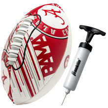 Franklin Sports Alabama Crimson Tide Football - Youth Mini Football - 8.5 """" Fodbold- Spacelace Easy Grip Tekstur - Perfekt til b?rn!