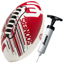 Franklin Sports Oklahoma Sooners Skumfotboll - Mini Fotboll för Barn - 8.5" Junior Soft Foam Boll