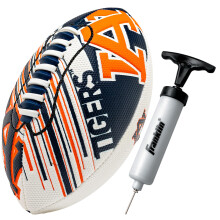 Franklin Sports Auburn Tigers Skumfotboll - Mini Fotboll för Barn - 8.5" Mjuk Skumboll - SPACELACE Lätt Grepp