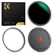 K&F Concept 77mm Magnetic ND1000 Lens Filter (10-Stop Fixed Neutral Density Filter) Magnetic Basic Ring + Filter Cap with 28 Multi-Layer Coa