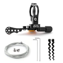 MUQZI Dropper Post Lever Pyrn satulatolppa Dropper Remote Lever Shifter Sdettv ohjauskaukosdin 22,2 mm maastopyrn ja maantiepyrn ohjausta